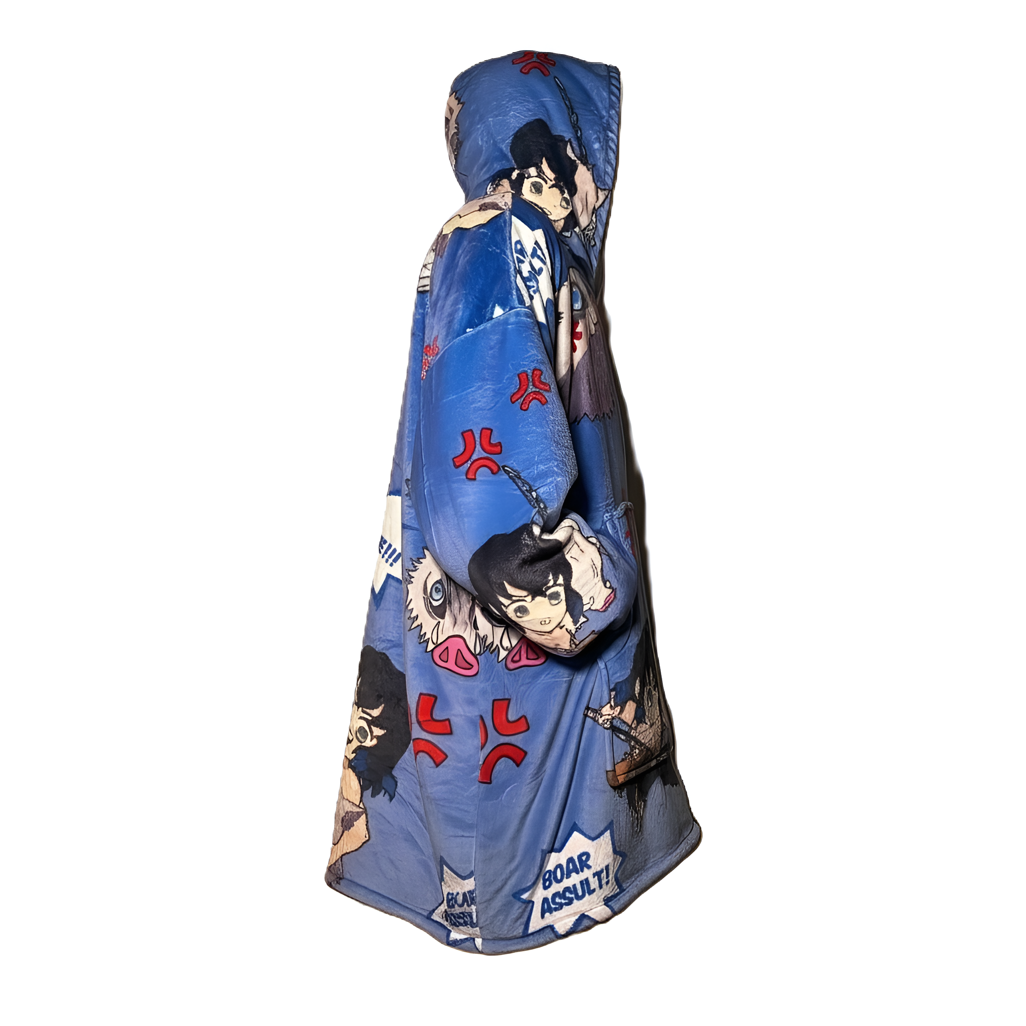 Anime Inspired Cozy Oversized Blanket Hoodie
