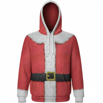 Funny Santa Claus All Over Print Hoodie