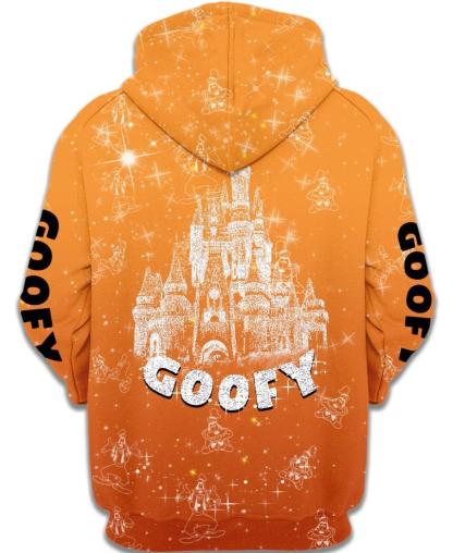 Orange Goofy Hoodie