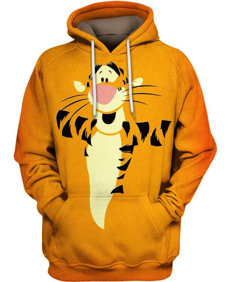 Orange Tigger Hoodie