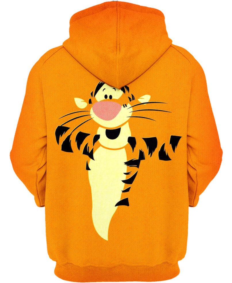 Orange Tigger Hoodie