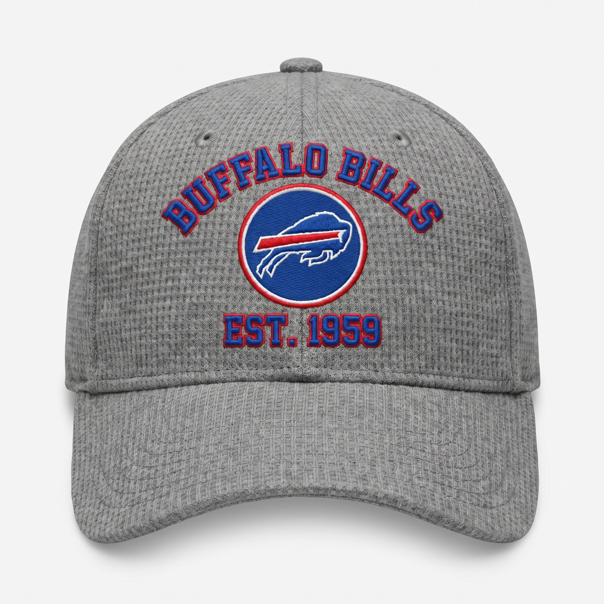 Buffalo Bills Waffle Knit Cap in Gray
