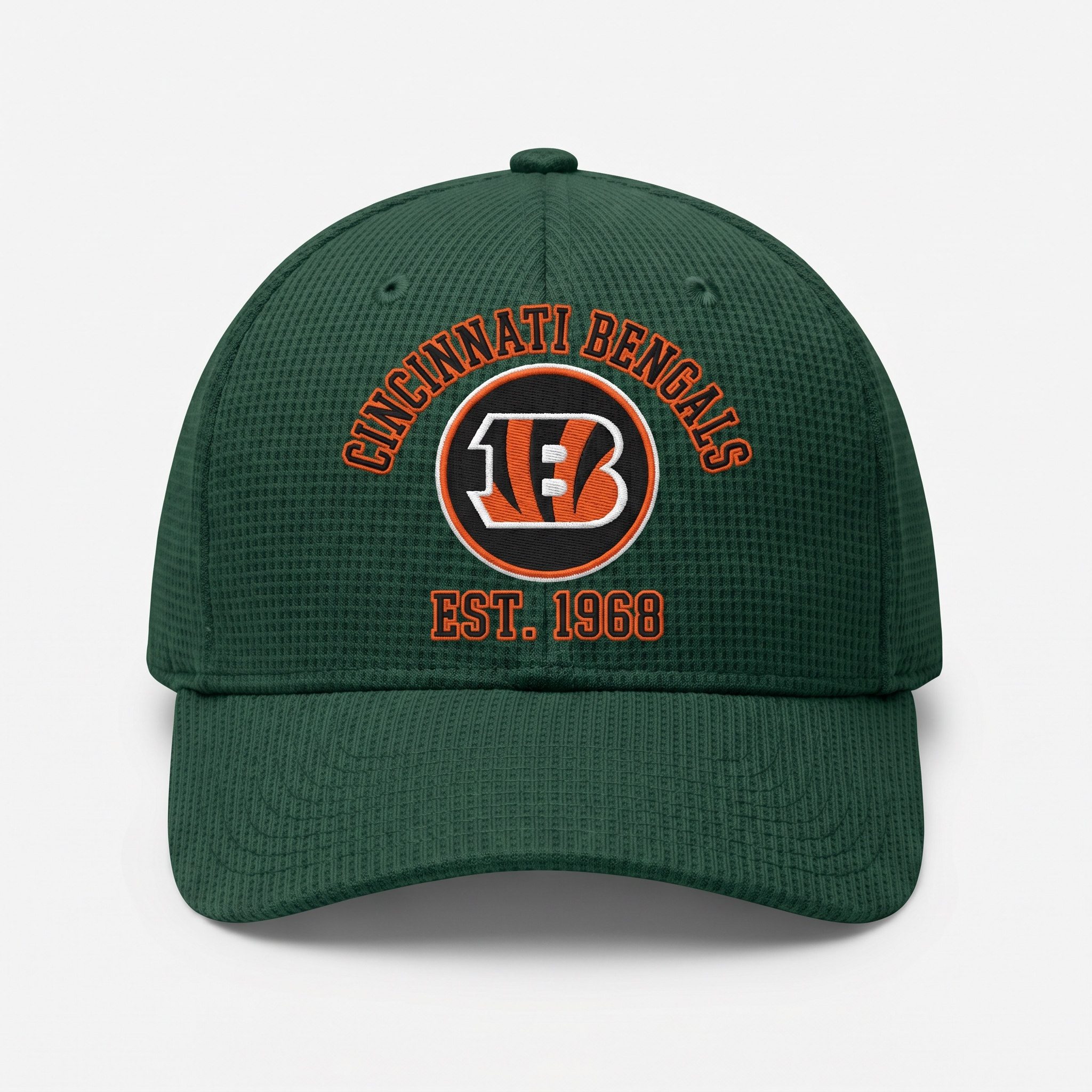 Cincinnati Bengals Waffle Knit Cap in Green