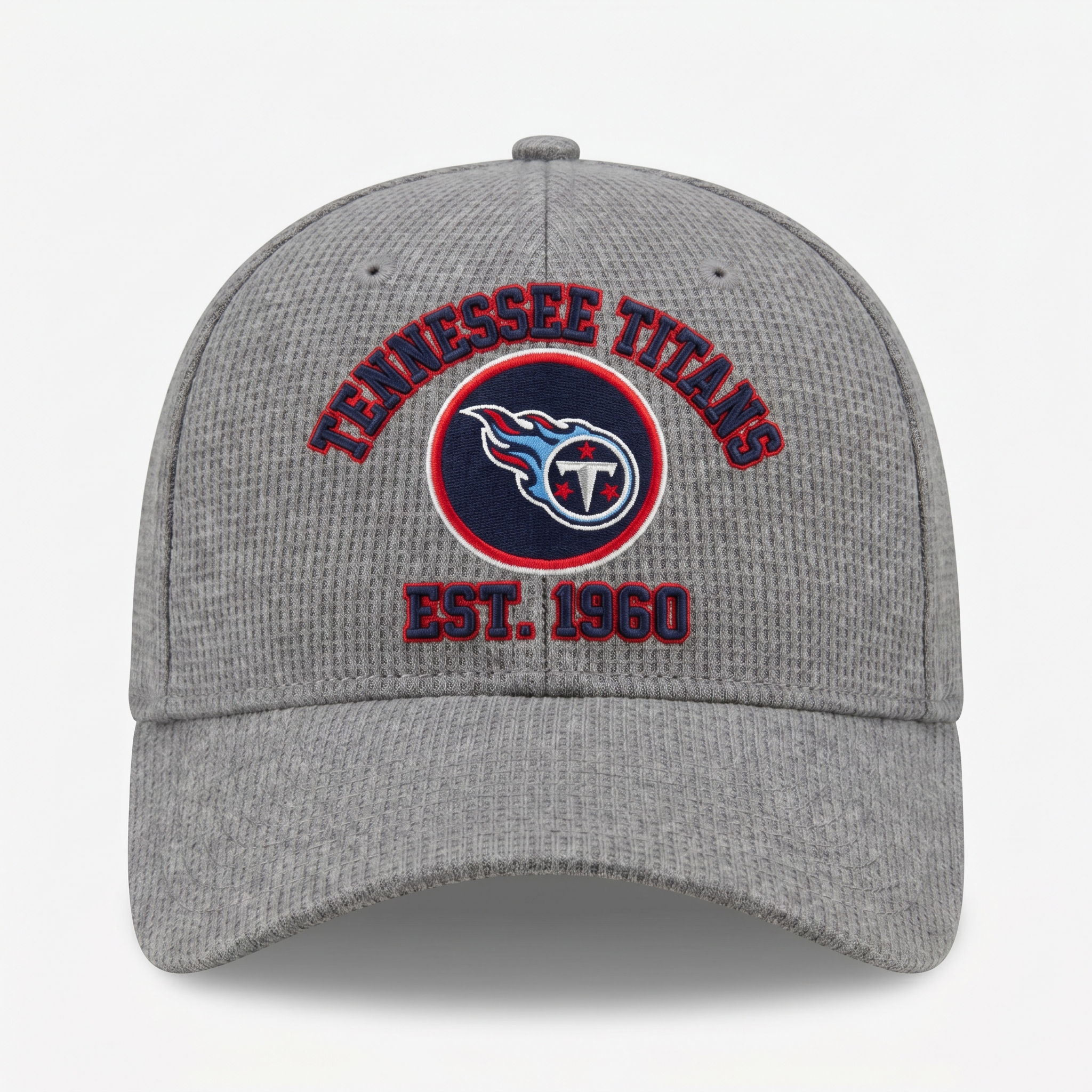 Tennessee Titans Waffle Knit Cap in Gray