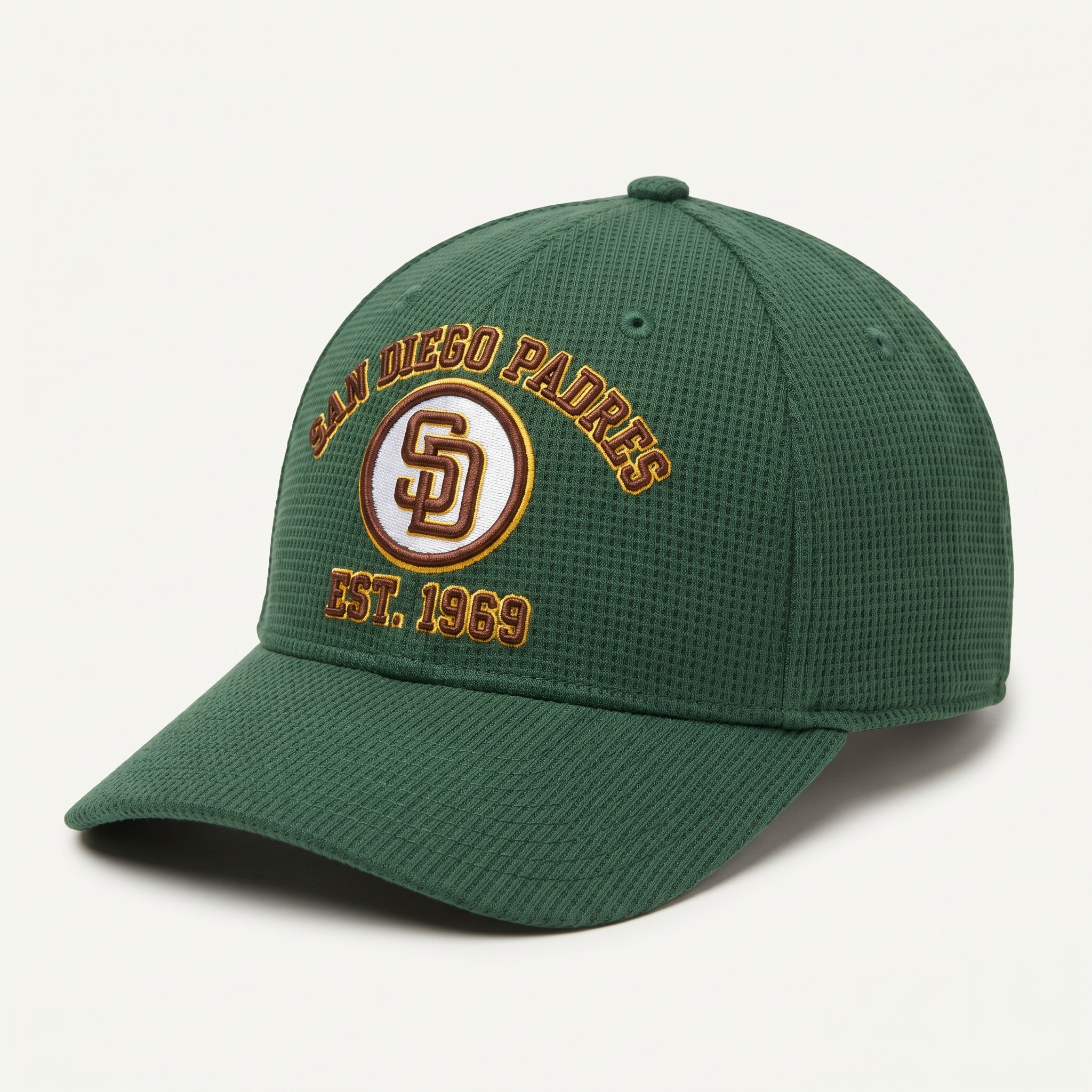 San Diego Padres Waffle Knit Cap in Green