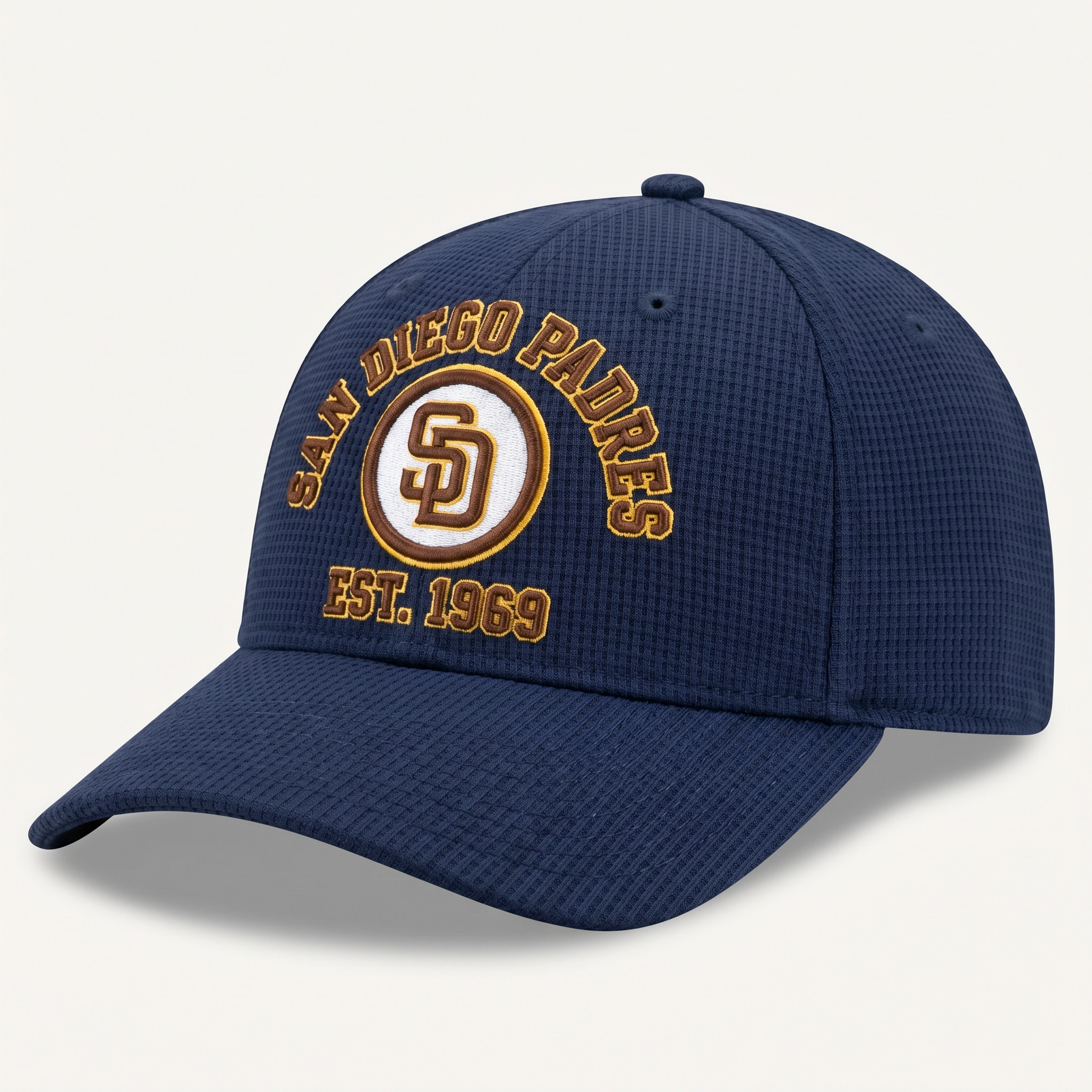 San Diego Padres Waffle Knit Cap in Blue