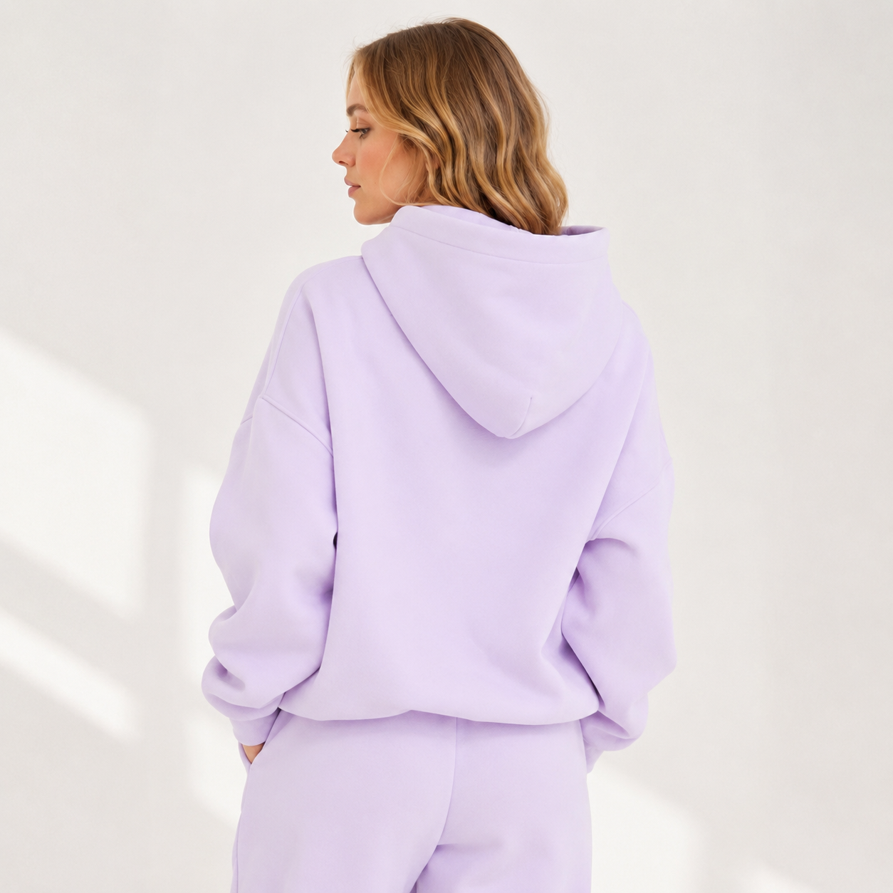 Pastel Oversized Zip Hoodie