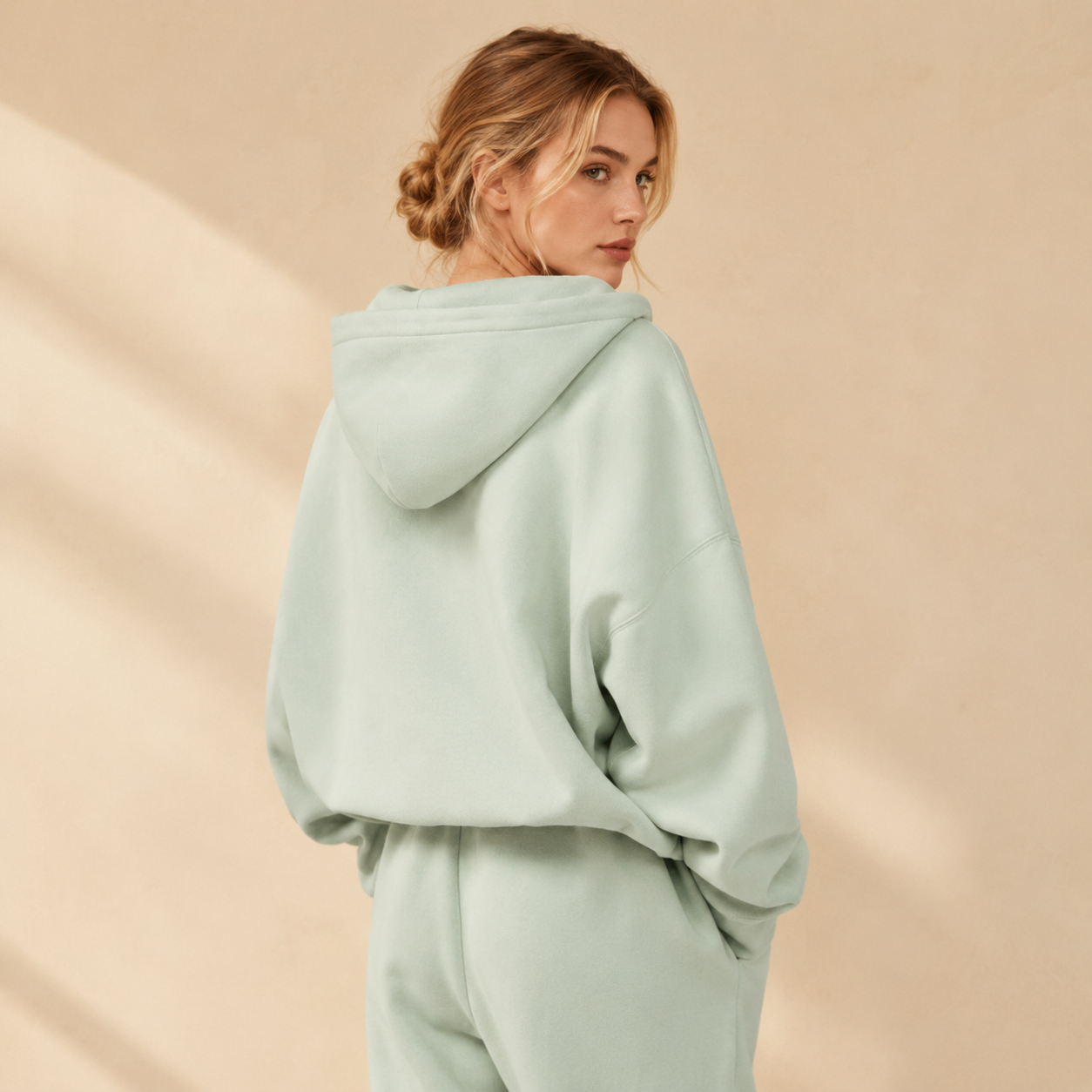 Pastel Zip Hoodie