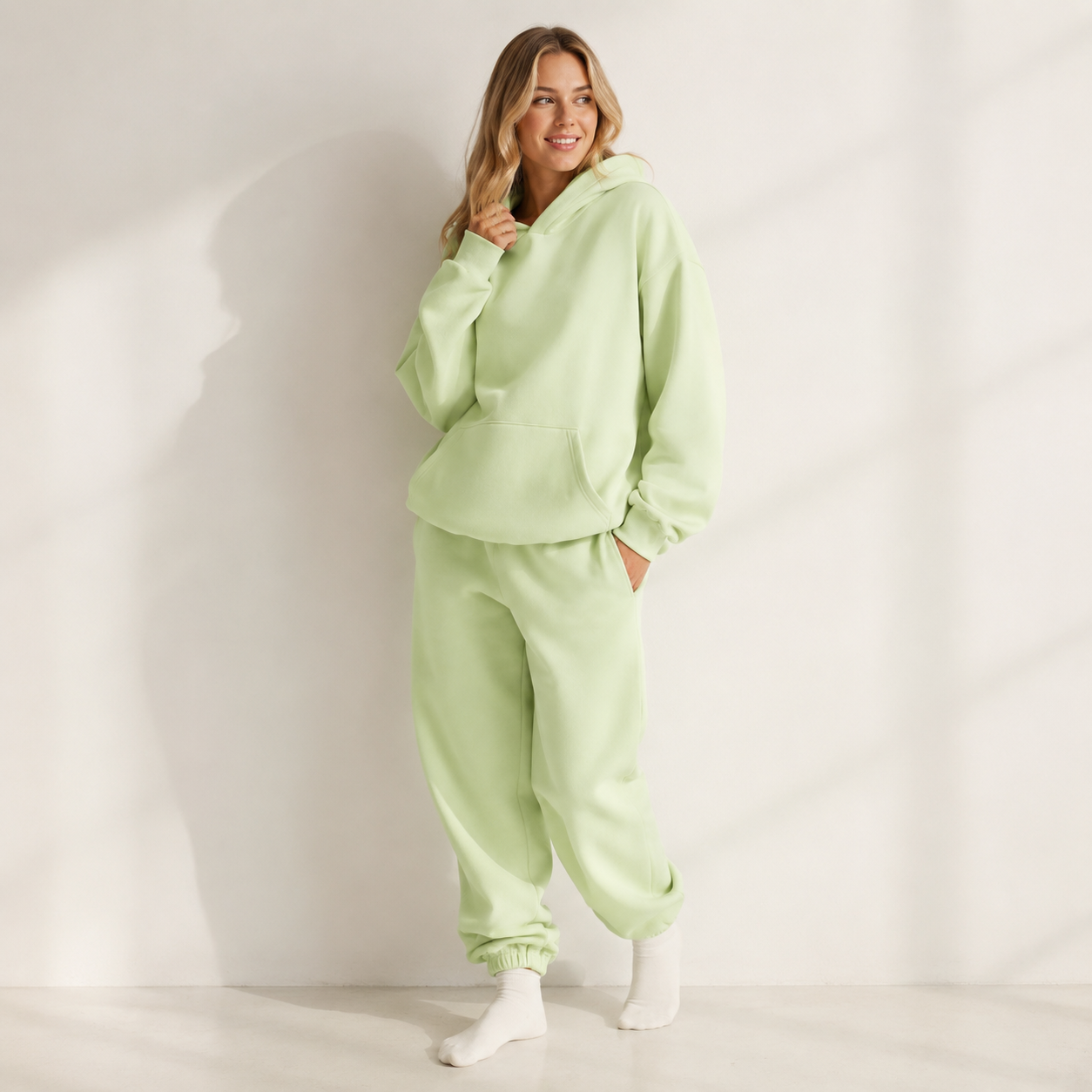 Pastel Casual Comfort Hoodie