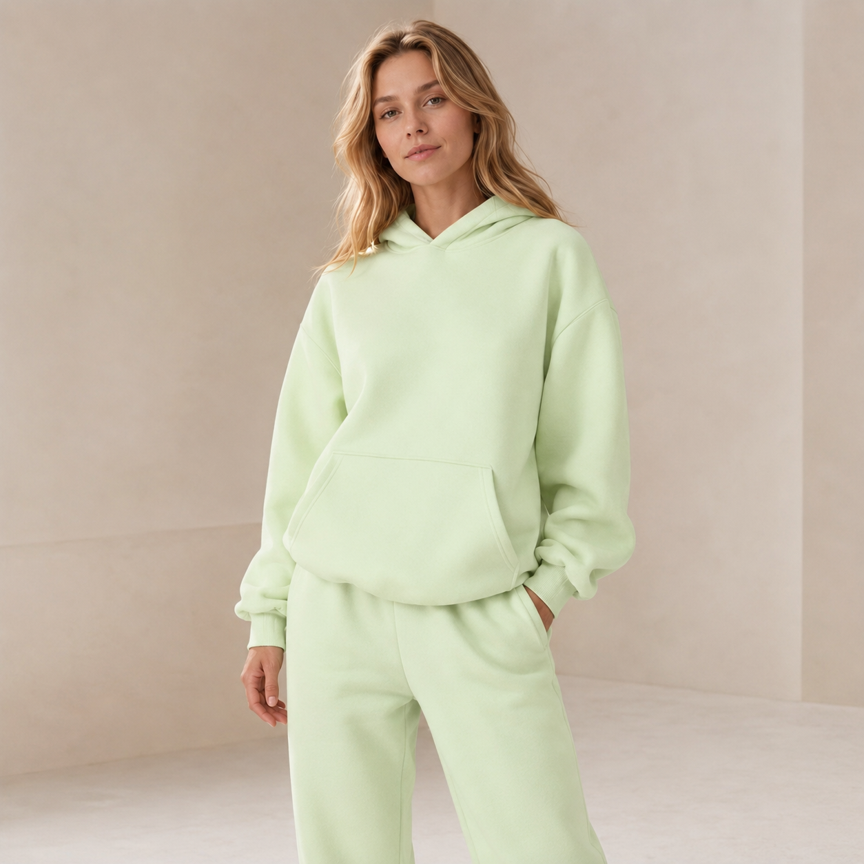 Pastel Casual Comfort Hoodie