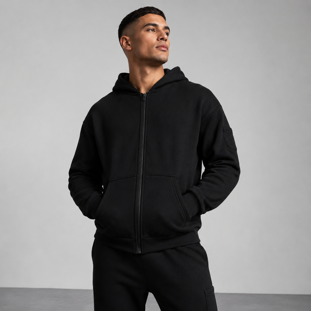 Travel Essentials Zip Hoodie