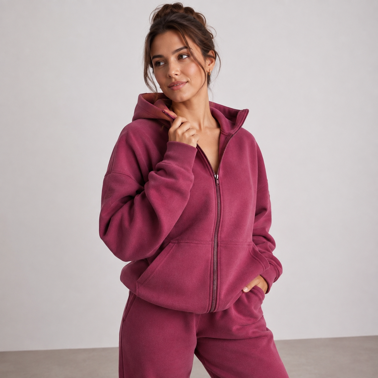 Travel Essentials Zip Hoodie