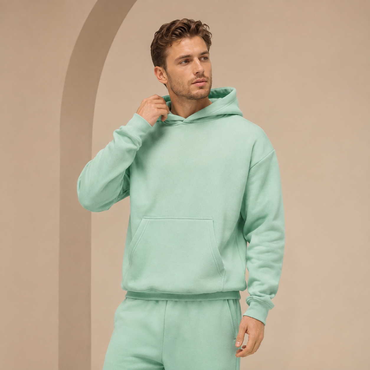 Pastel Casual Comfort Hoodie