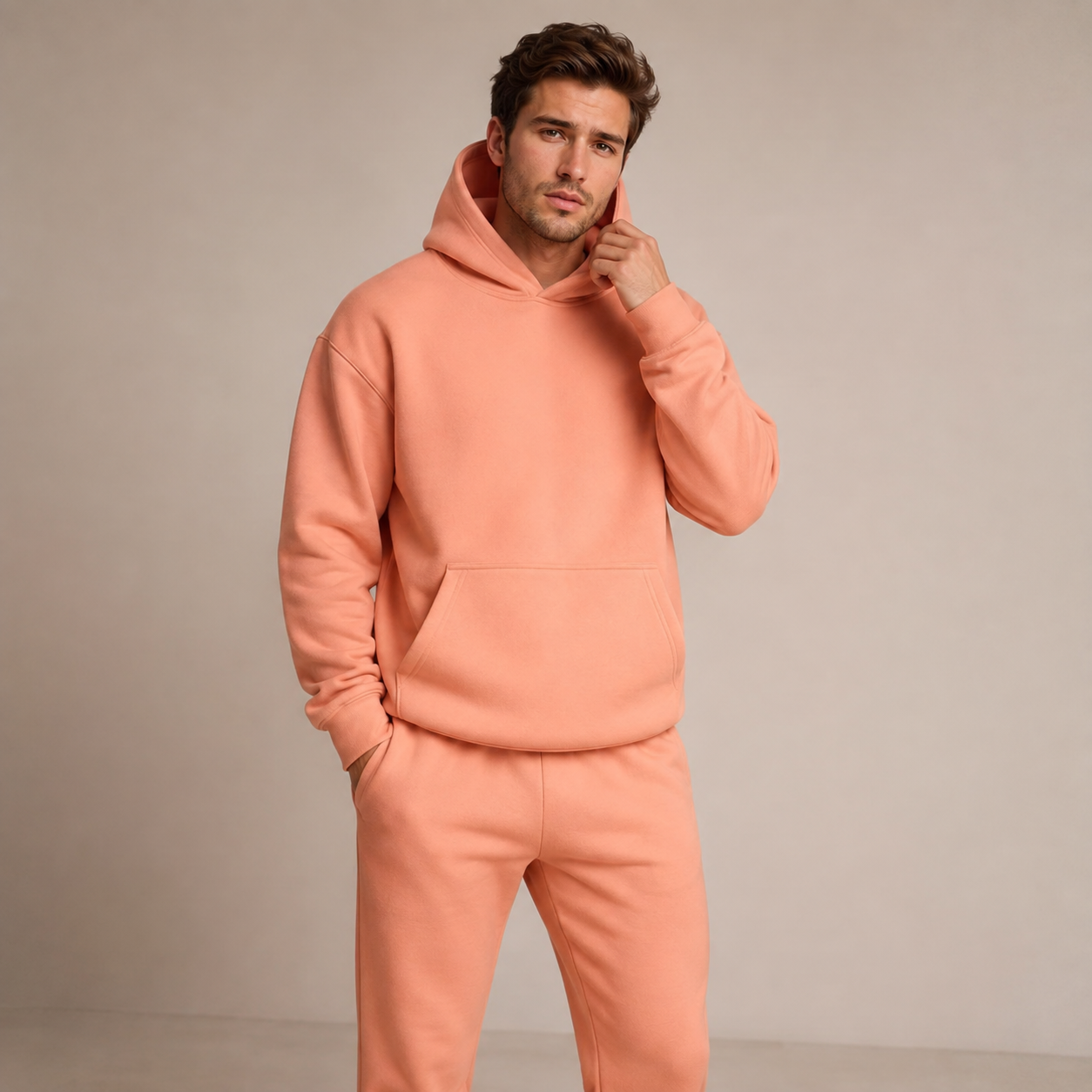 Pastel Casual Comfort Hoodie