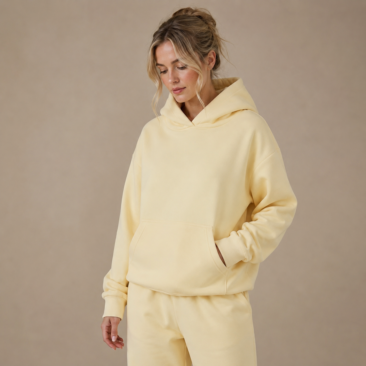 Pastel Casual Comfort Hoodie