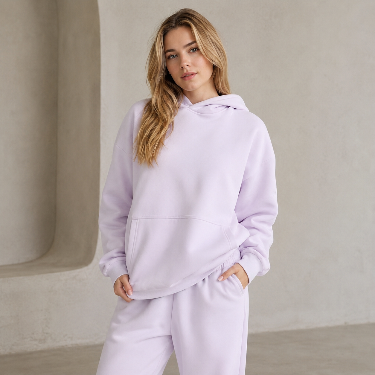 Pastel Casual Comfort Hoodie