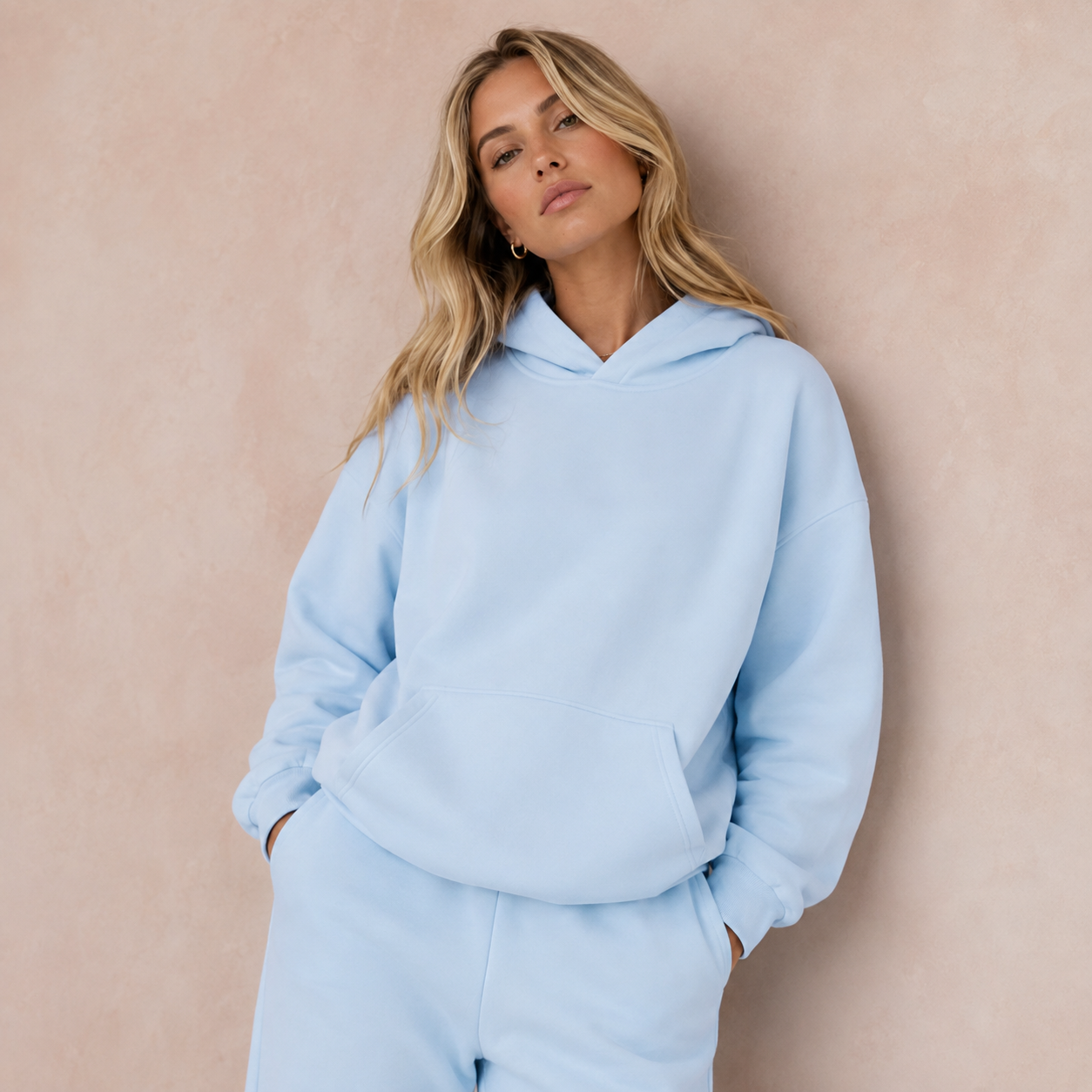 Pastel Casual Comfort Hoodie