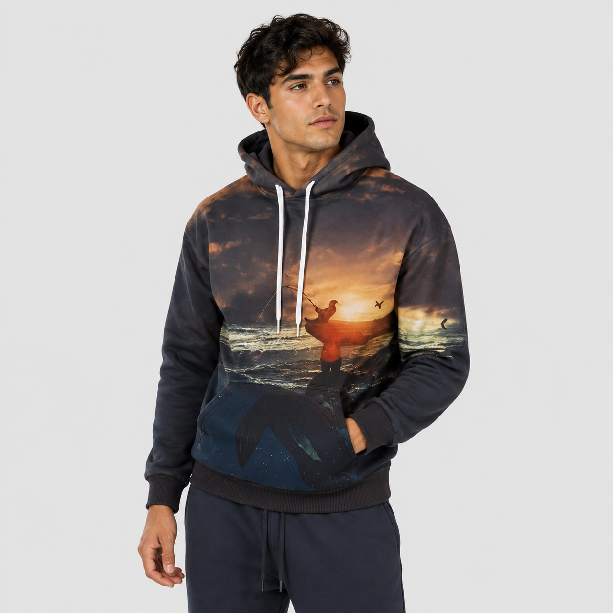 Fishermen Fishing Hoodie