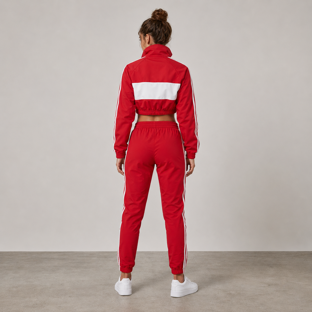 World Cup 2026 Themed Tunisia Football Fan Sweatshirt And Jogger Set