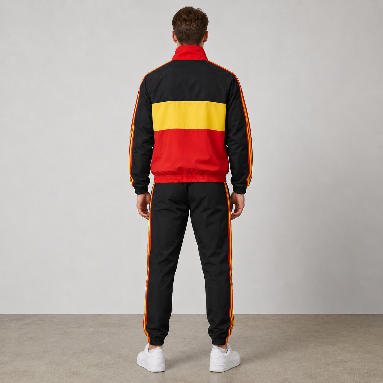 World Cup 2026 Themed Belgium Football Fan Sweatshirt And Jogger Set