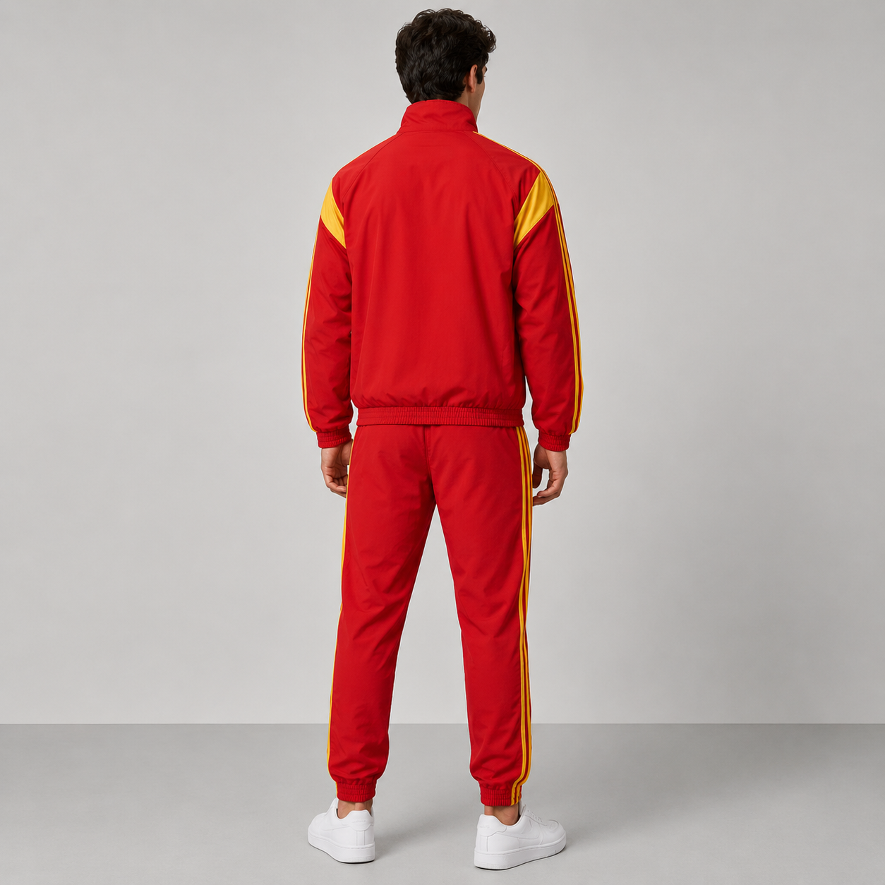 World Cup 2026 Themed Spain Football Fan Sweatshirt And Jogger Set