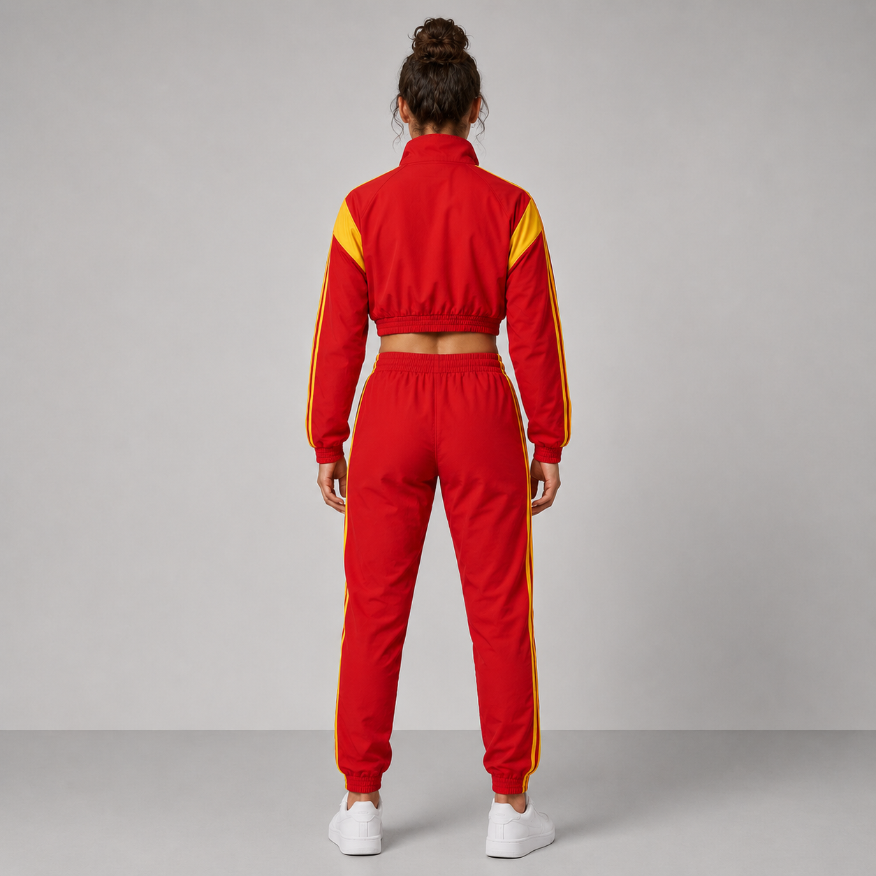 World Cup 2026 Themed Spain Football Fan Sweatshirt And Jogger Set