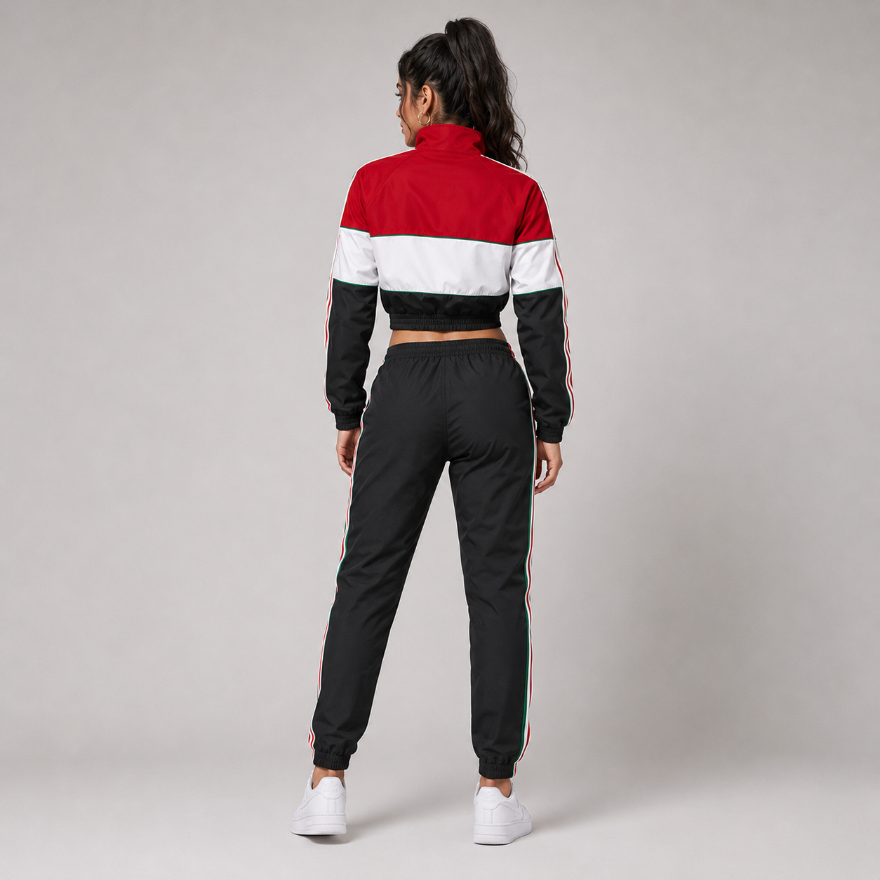 World Cup 2026 Themed Iraq Football Fan Sweatshirt And Jogger Set