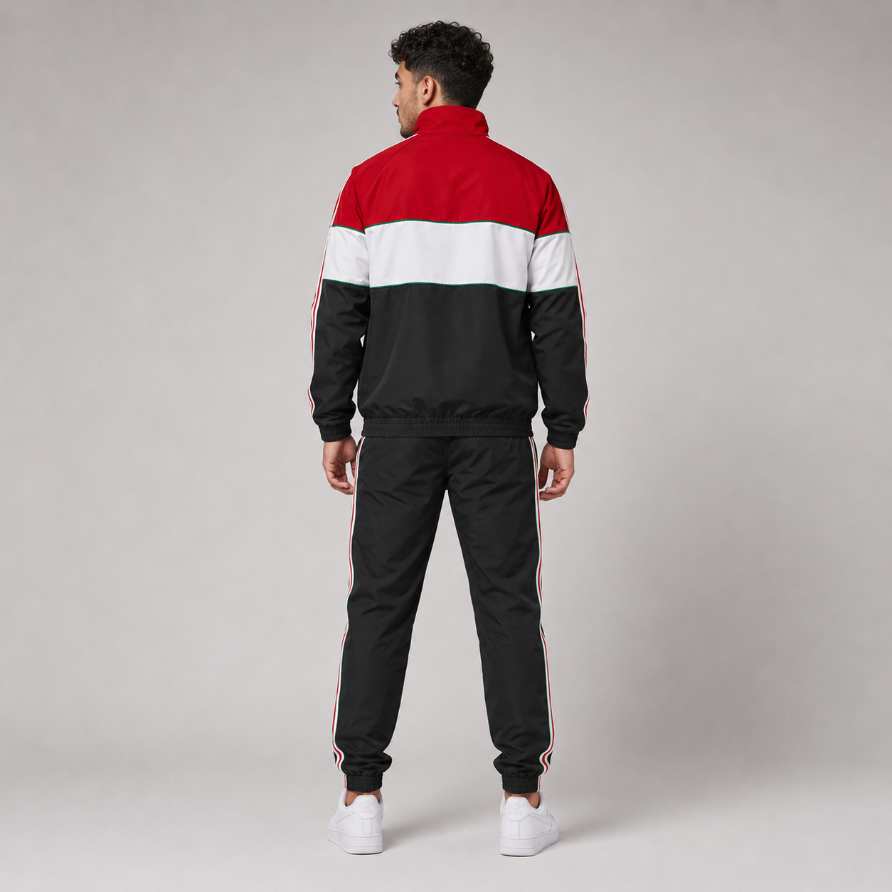 World Cup 2026 Themed Iraq Football Fan Sweatshirt And Jogger Set