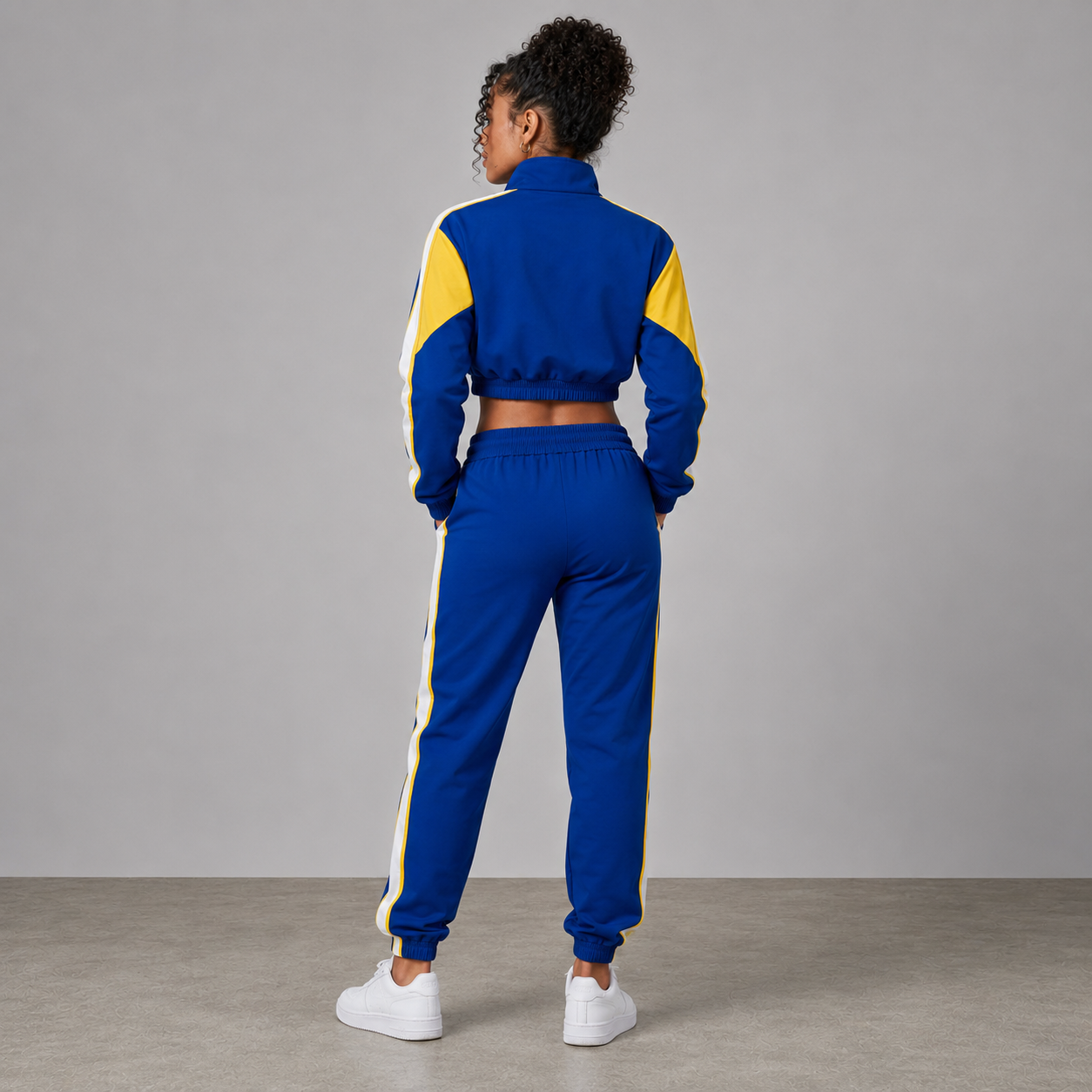 World Cup 2026 Themed Curacao Football Fan Sweatshirt And Jogger Set