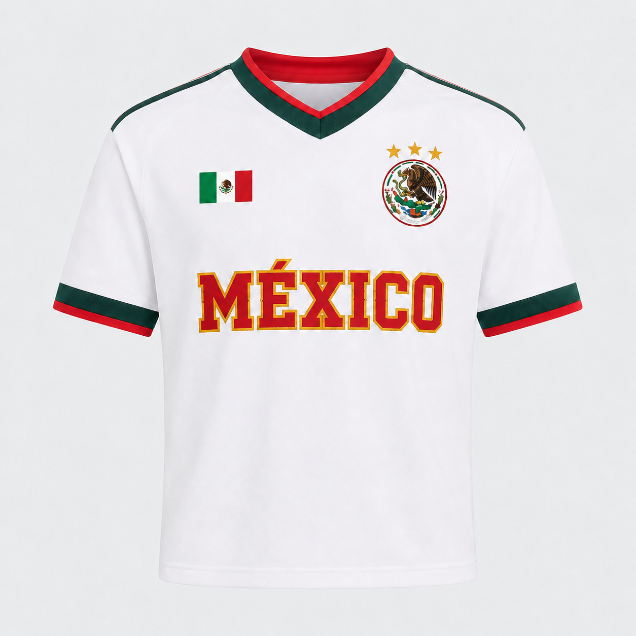 Mexico 26 Away Sports Jersey For Kids