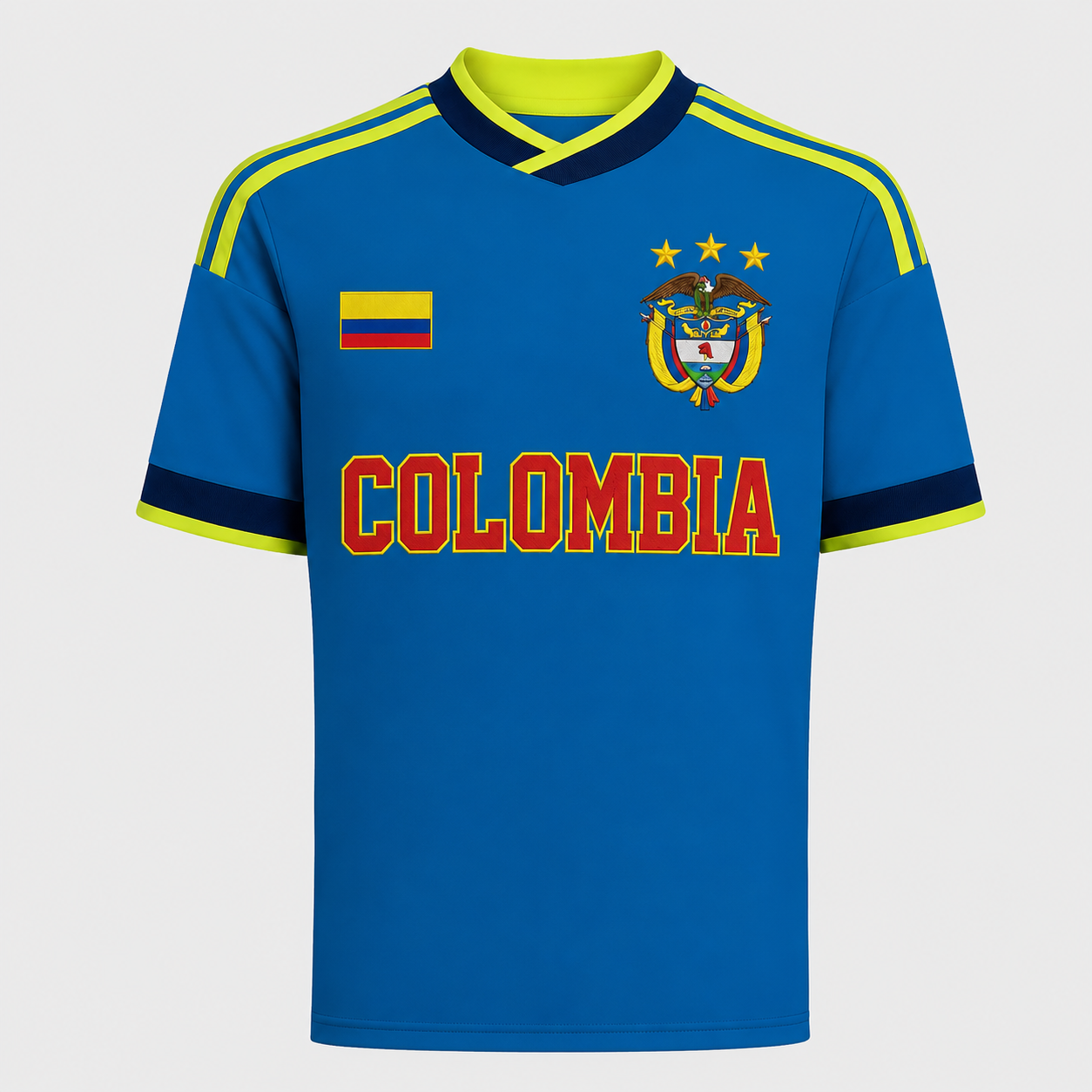 2026 Colombia Away Soccer Jersey For Kids