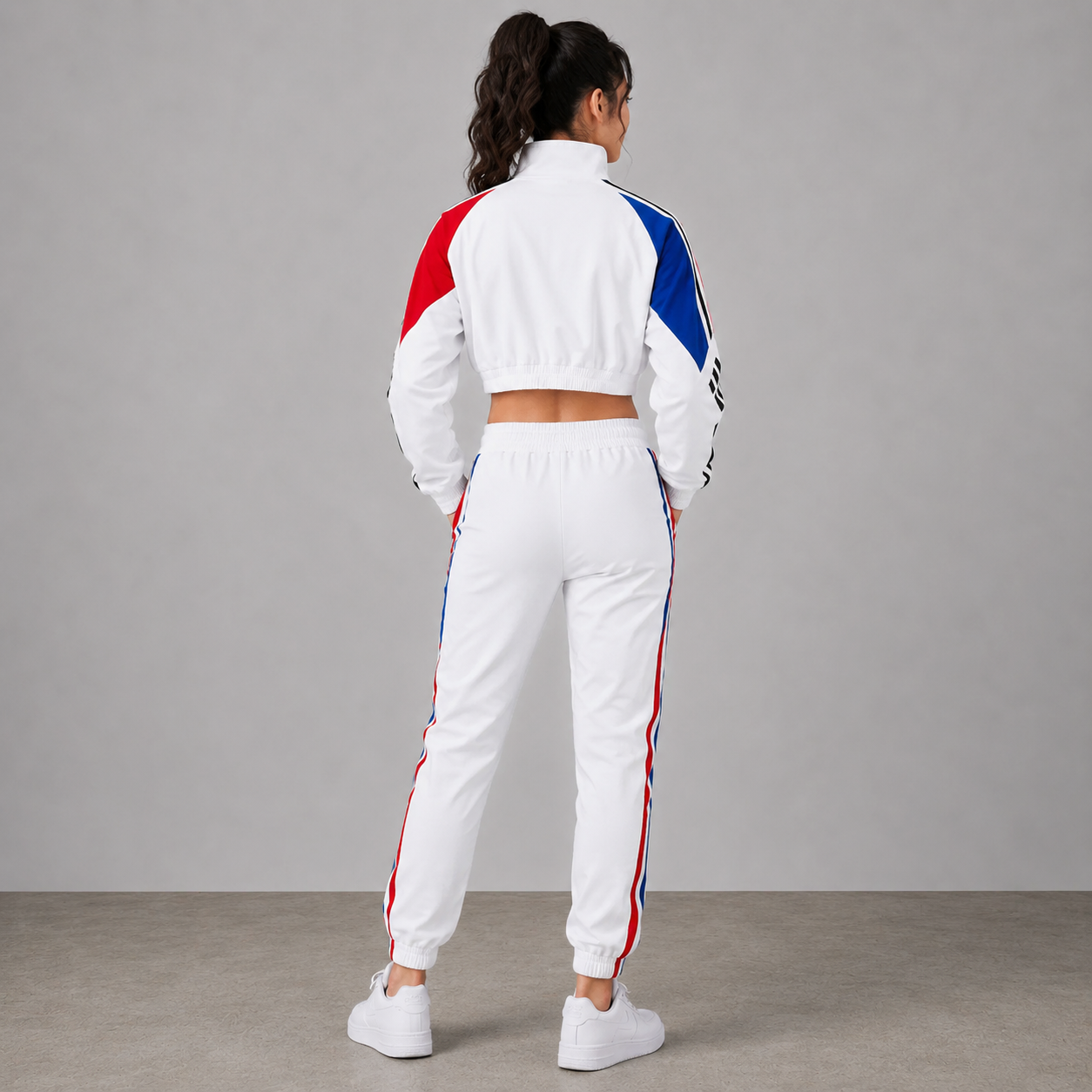 World Cup 2026 Themed South Korea Football Fan Sweatshirt And Jogger Set