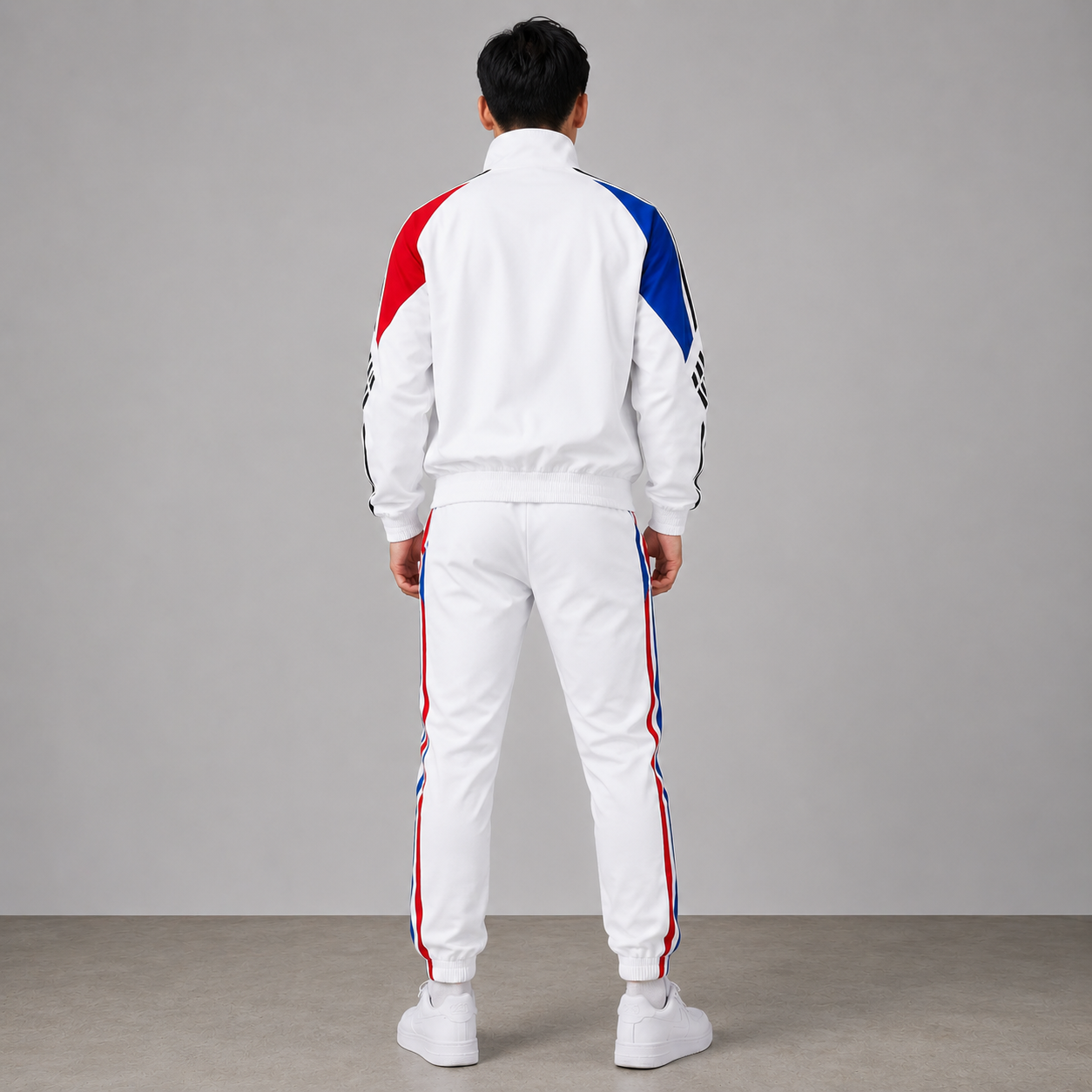 World Cup 2026 Themed South Korea Football Fan Sweatshirt And Jogger Set