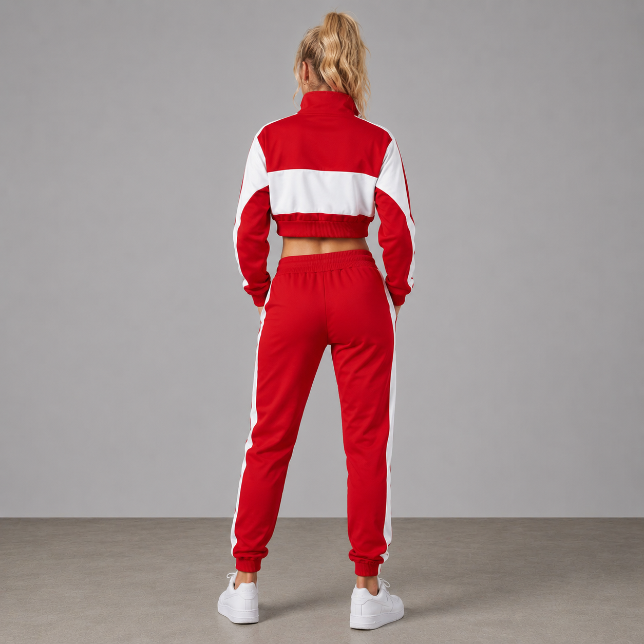 World Cup 2026 Themed Denmark Football Fan Sweatshirt And Jogger Set