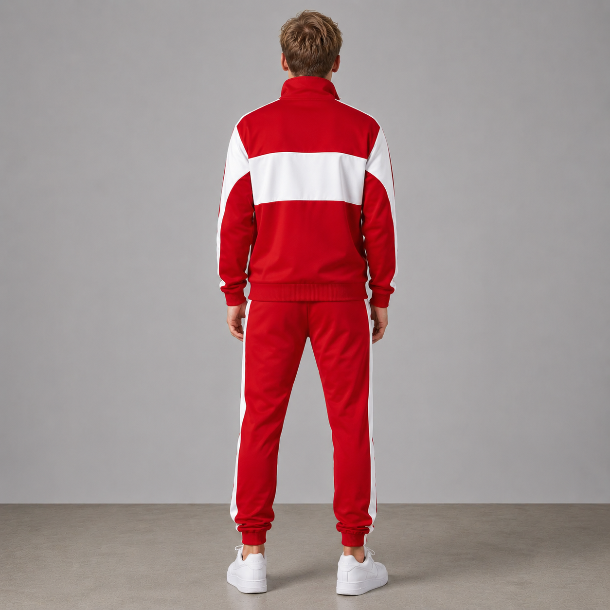 World Cup 2026 Themed Denmark Football Fan Sweatshirt And Jogger Set