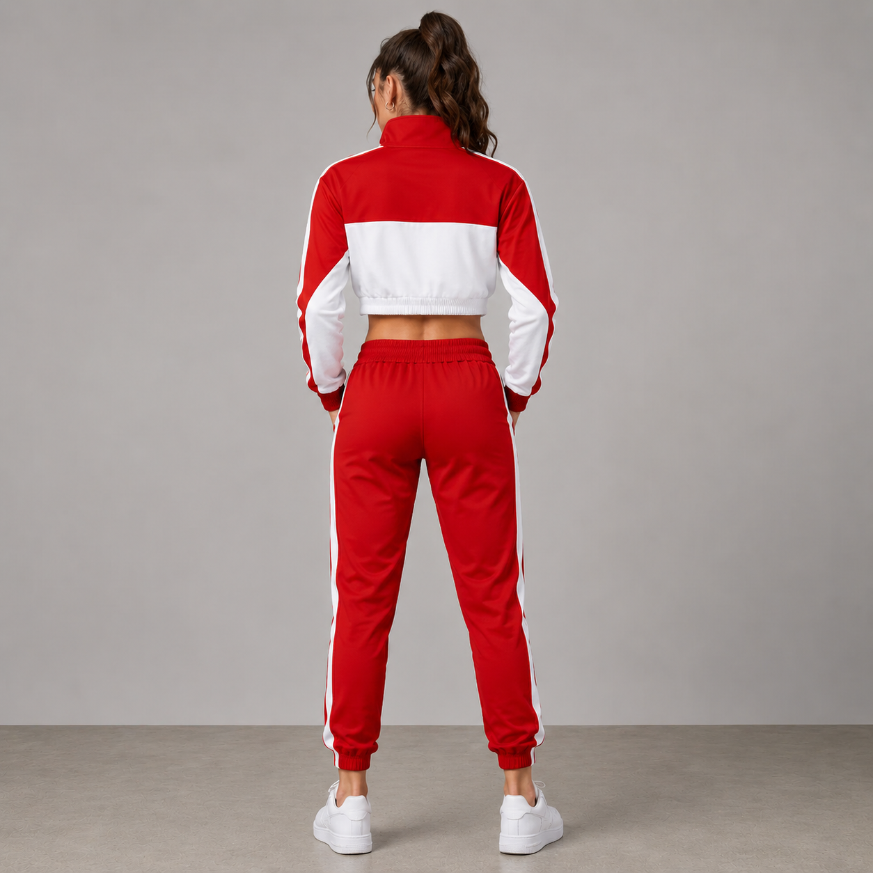World Cup 2026 Themed Canada Football Fan Sweatshirt And Jogger Set