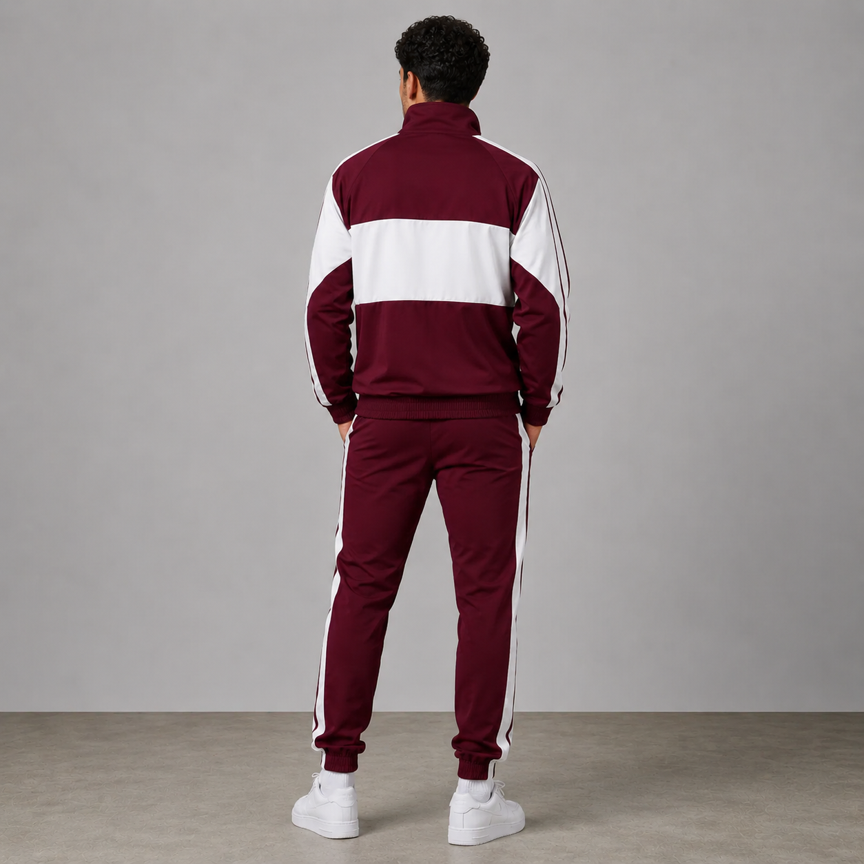 World Cup 2026 Themed Qatar Football Fan Sweatshirt And Jogger Set