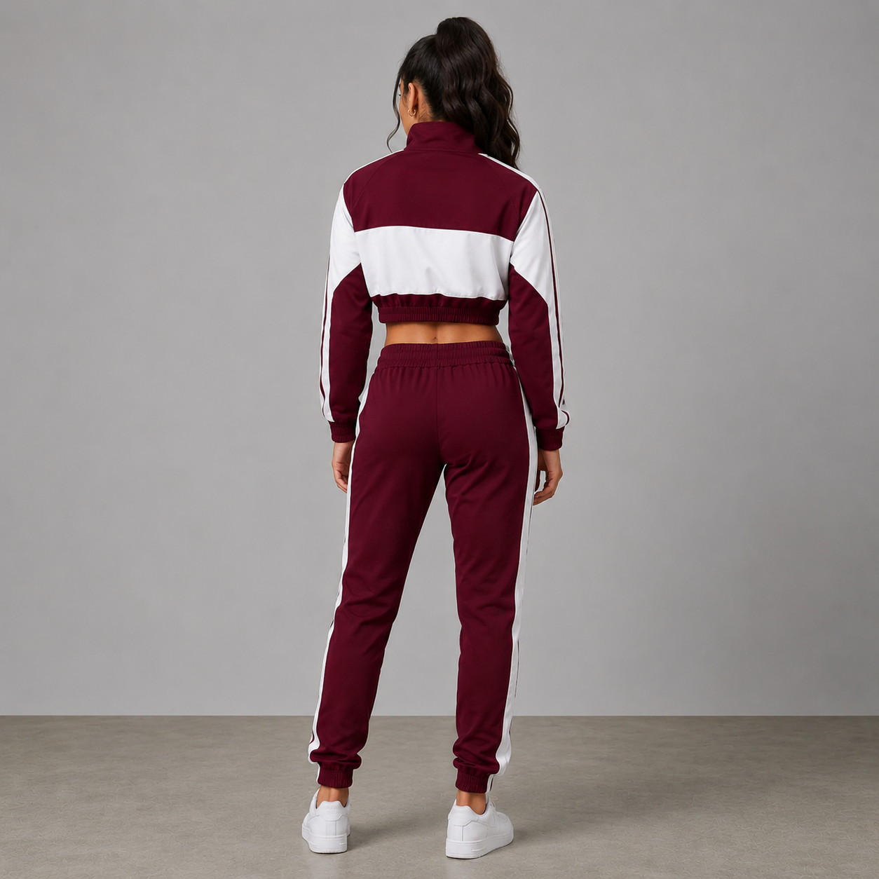 World Cup 2026 Themed Qatar Football Fan Sweatshirt And Jogger Set