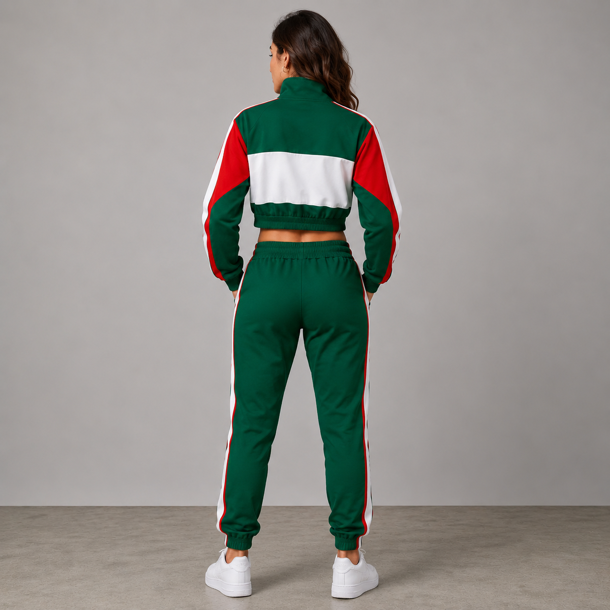 World Cup 2026 Themed Italy Football Fan Sweatshirt And Jogger Set