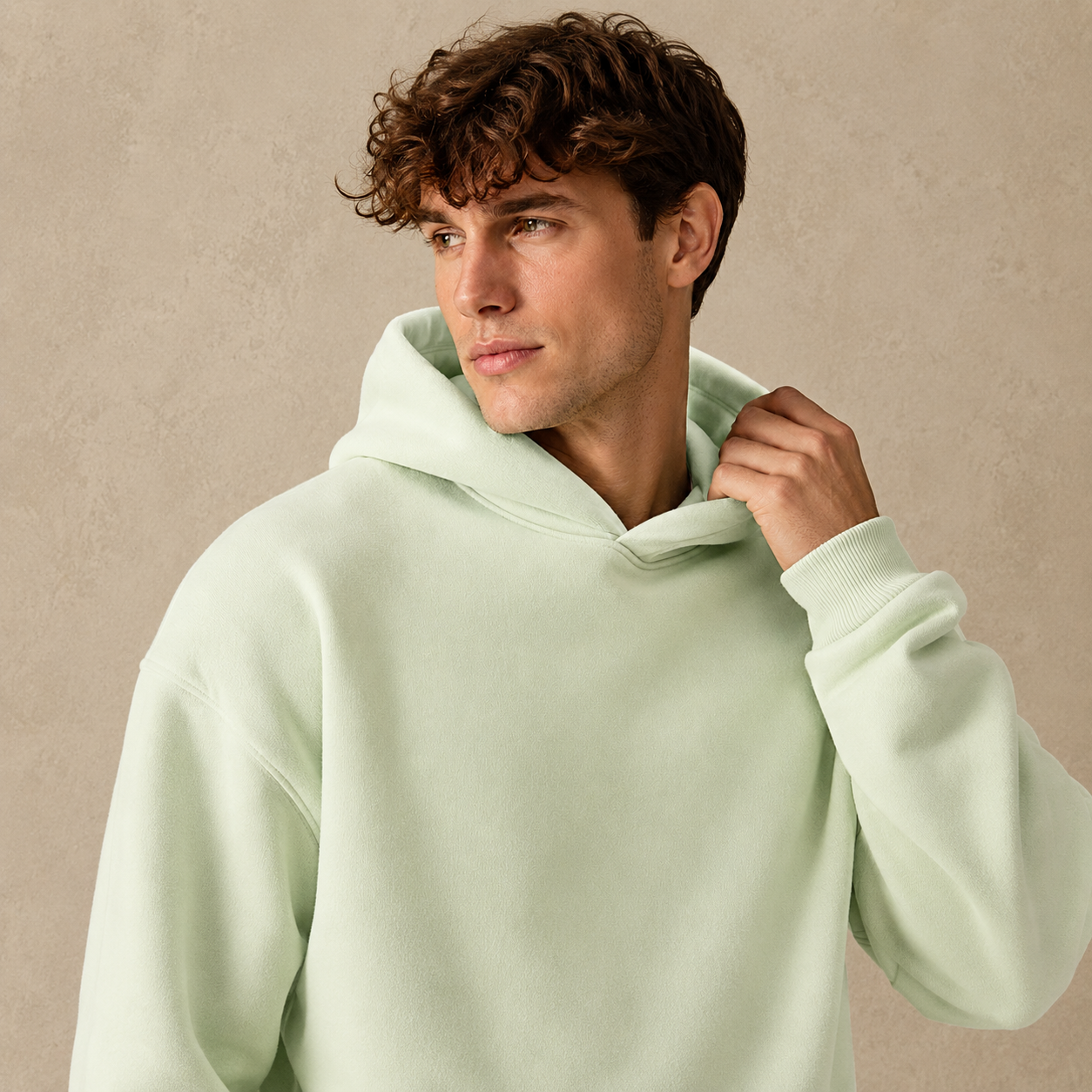 Soft Combed Cotton Pastel Hoodie