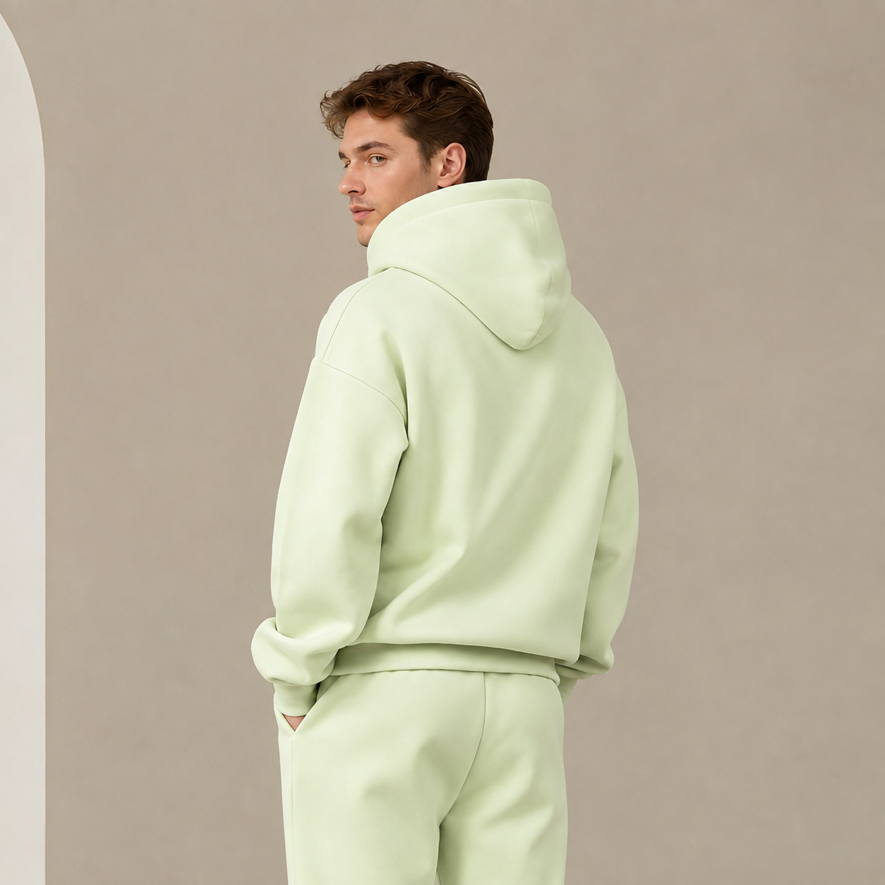 Soft Combed Cotton Pastel Hoodie