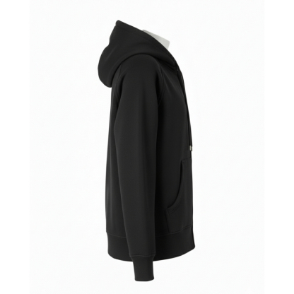 Checkered Hood Zip Up Hoodie