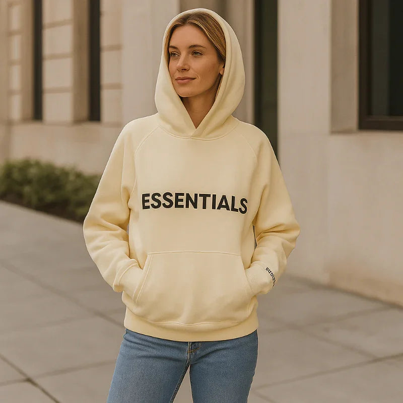 Classic Essential Printed Hoodie