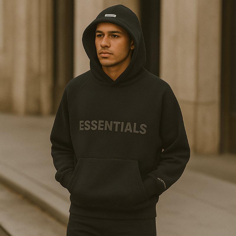Classic Essential Printed Hoodie