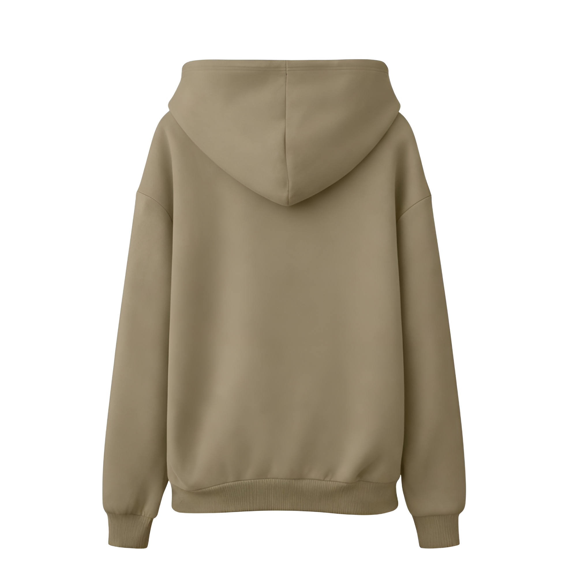 Cow Print Hooded Pullover Sweatshirt With Pocket