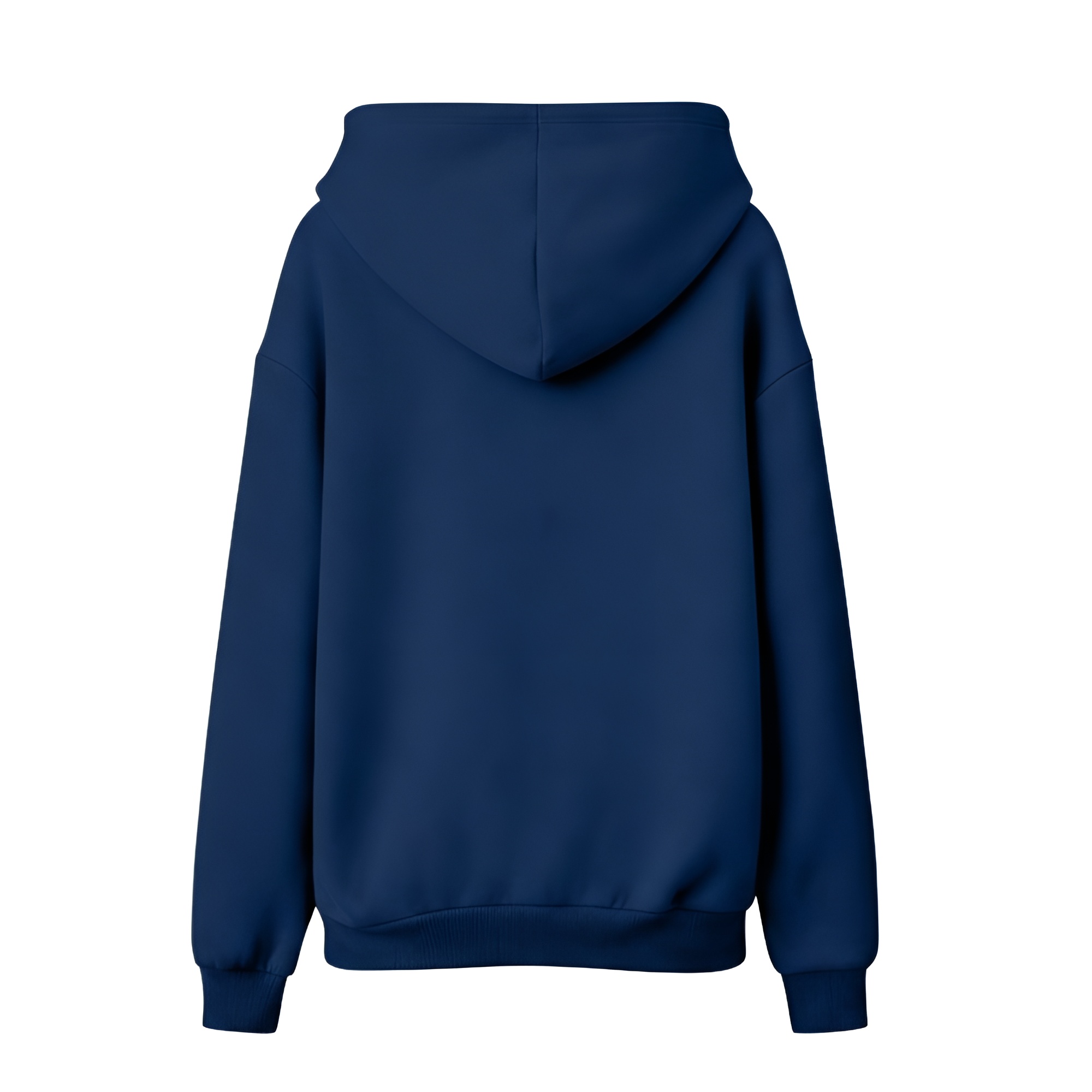 Cow Print Hooded Pullover Sweatshirt With Pocket