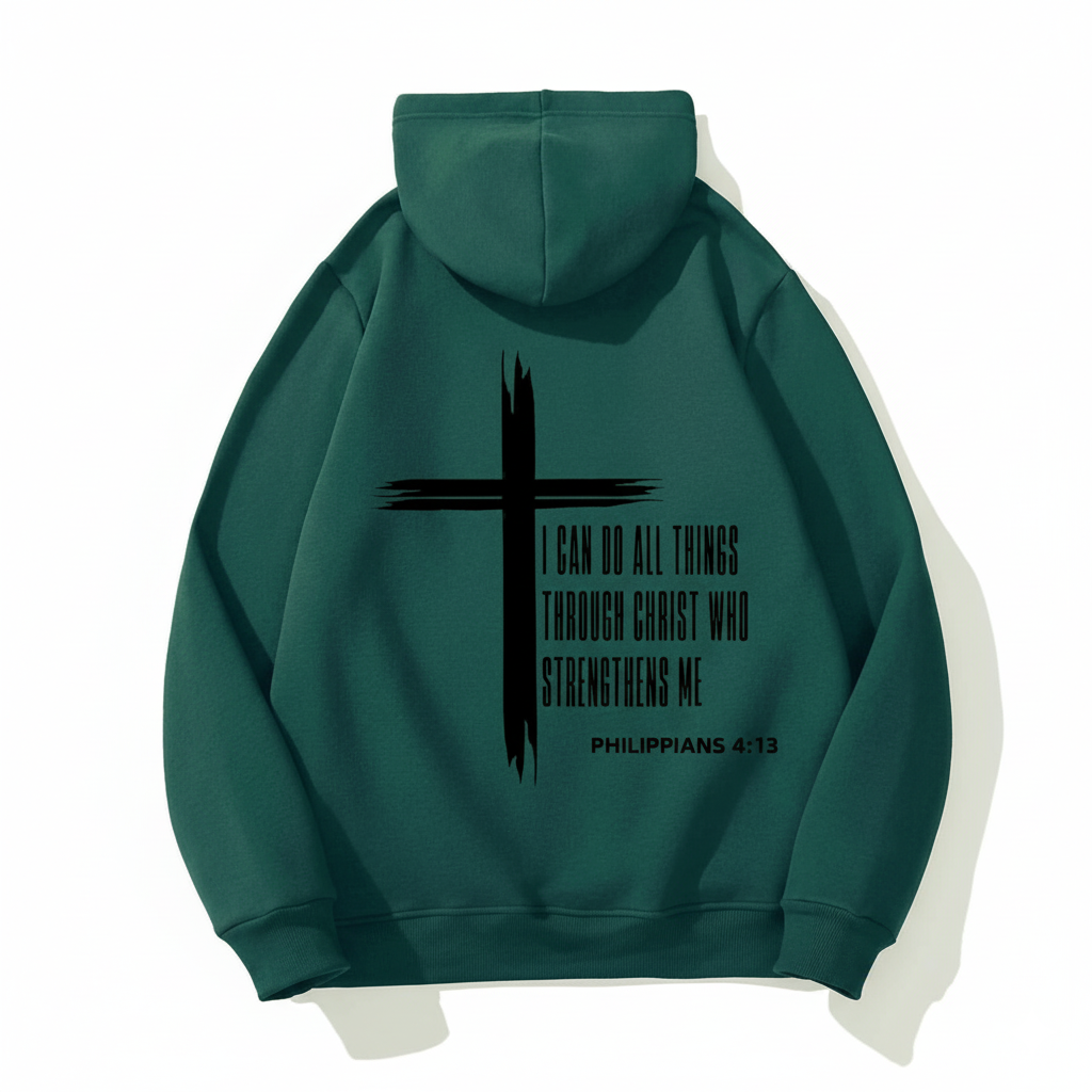 Cross of Strength Hoodie
