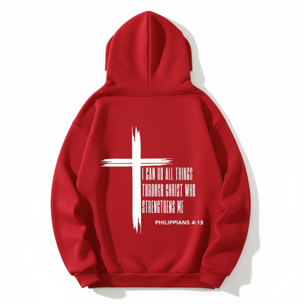 Cross of Strength Hoodie