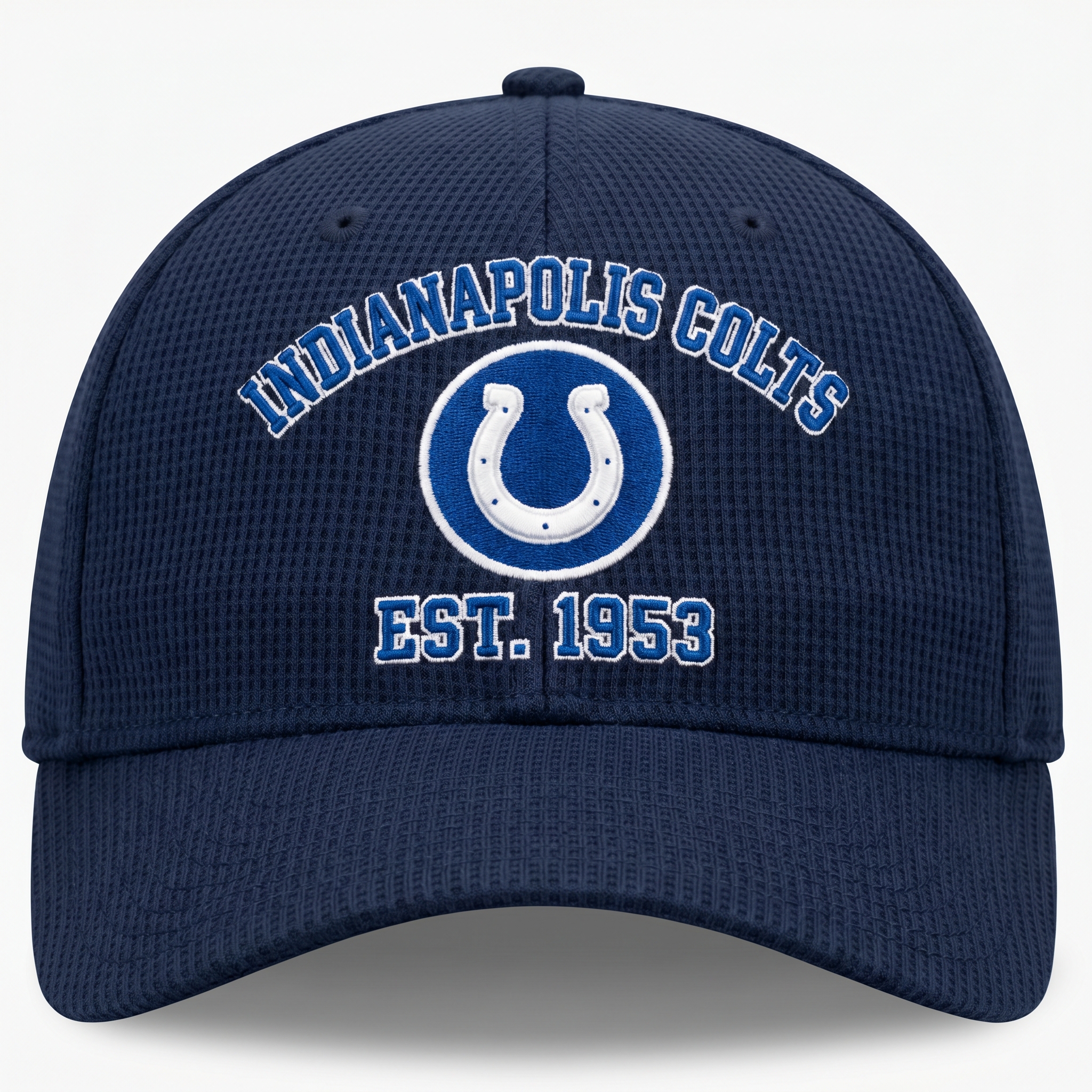 Indianapolis Colts Waffle Knit Cap in Blue