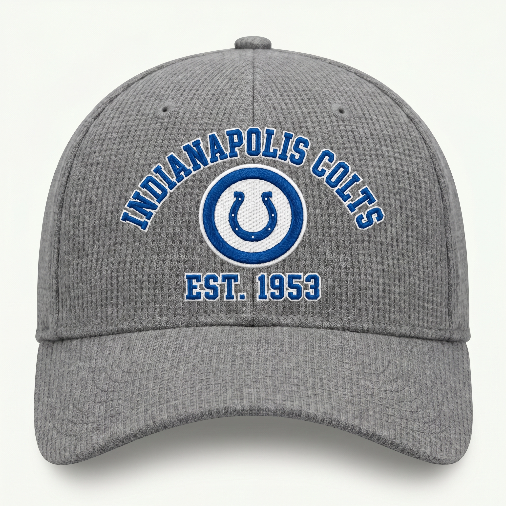 Indianapolis Colts Waffle Knit Cap in Gray